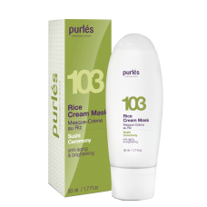 Рисова крем-маска для обличчя - Purles 103 Rice Cream Mask