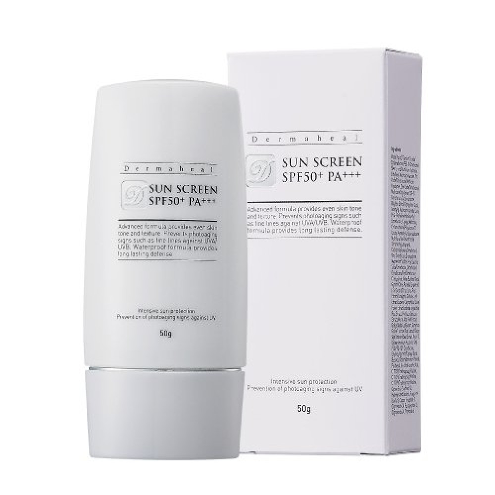 Сонцезахисний крем з яскраво-вираженою освітлюючою дією - Dermaheal Sun Screen SPF 50 PA+++