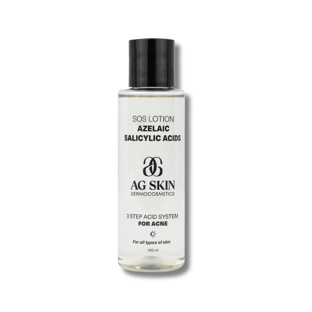 Лосьйон з азелаїновою кислотою - AG Skin SOS Lotion Azelaic Salicilic Acids