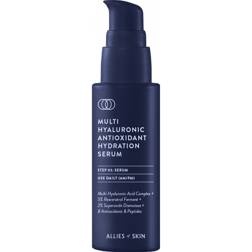 Мультигіалуронова антиоксидантна зволожуюча сироватка - Allies of Skin Multi Hyaluronic Antioxidant Hydration Serum