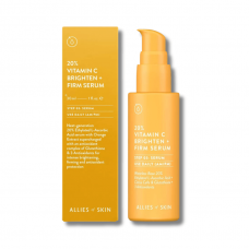  Зміцнююча сироватка з 20% вітаміном - Allies of Skin 20% Vitamin C Brighten + Firm Serum