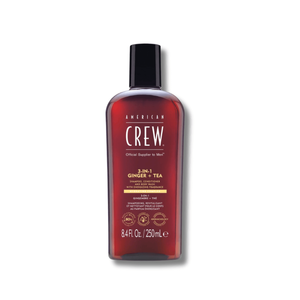 Шампунь - American Crew Energizing Shampoo, Conditioner and Body wash Ginger Tea