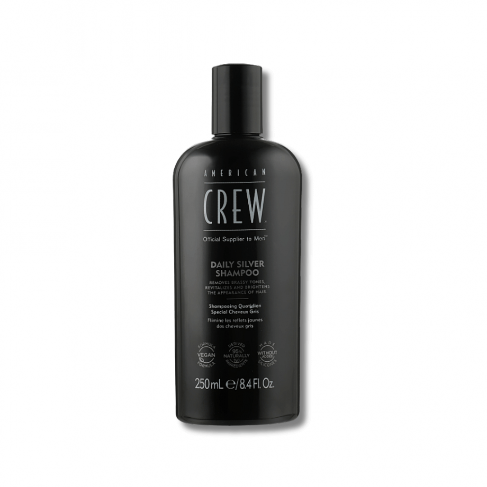 Шампунь для сивого волосся - American Crew Silver Shampoo
