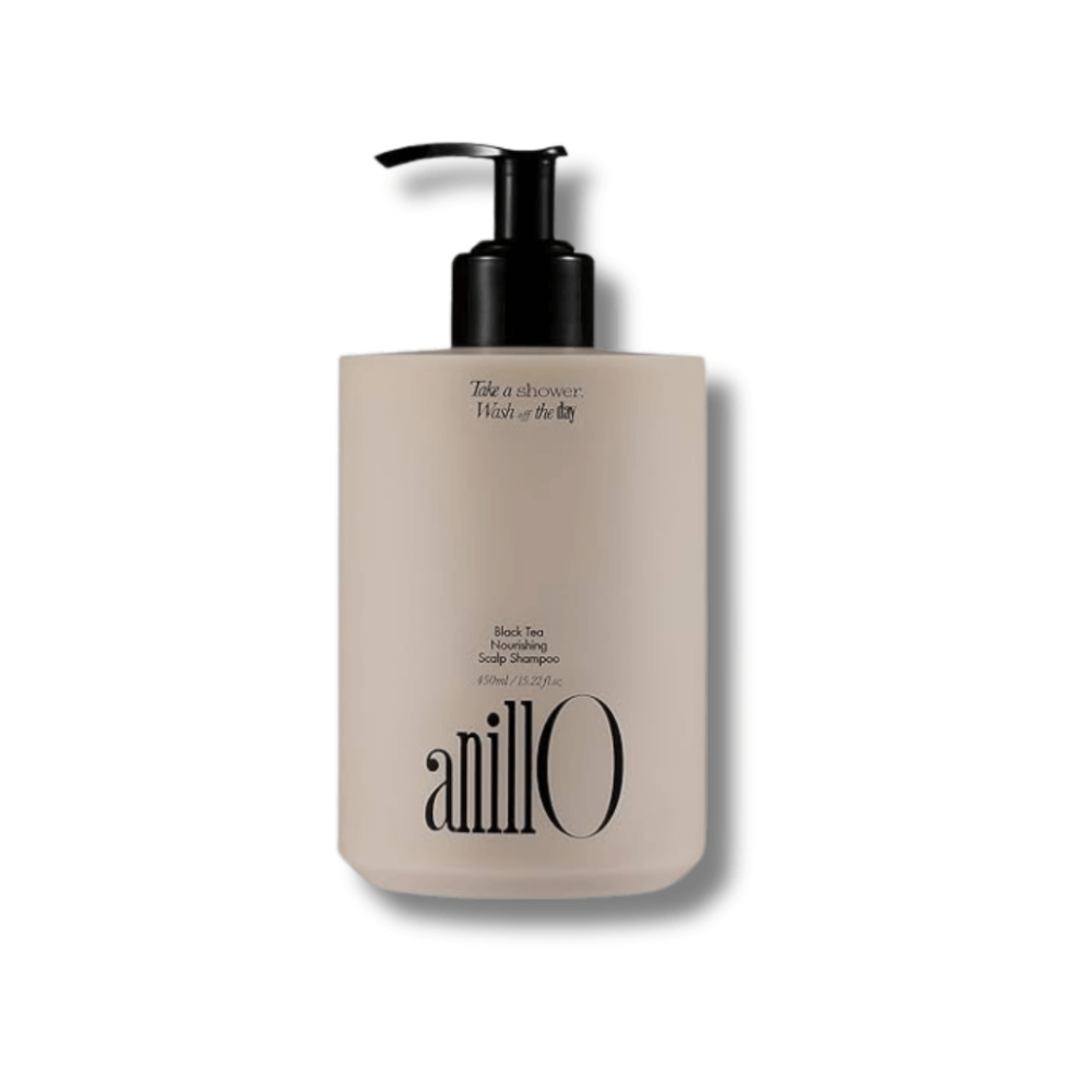 Питательный шампунь против выпадения волос - Anillo Black Tea Nourishing Scalp Shampoo