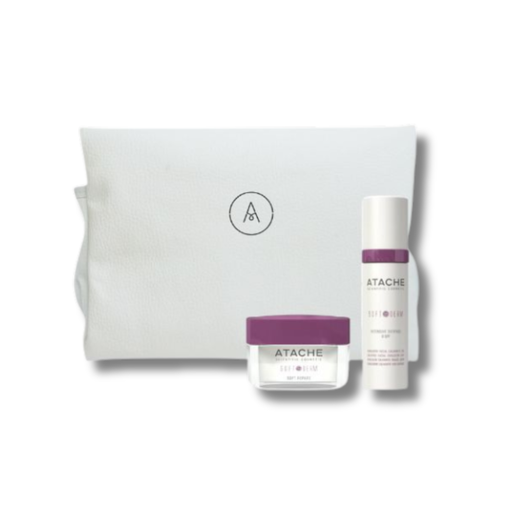 Набор для ухода за чувствительной кожей - Atache Soft Derm Set
