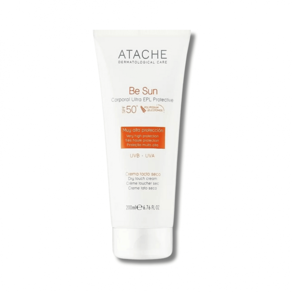 Омолоджуючий сонцезахисний крем для тіла SPF50 - Atache Be Sun Crema Ultra Protective SPF50