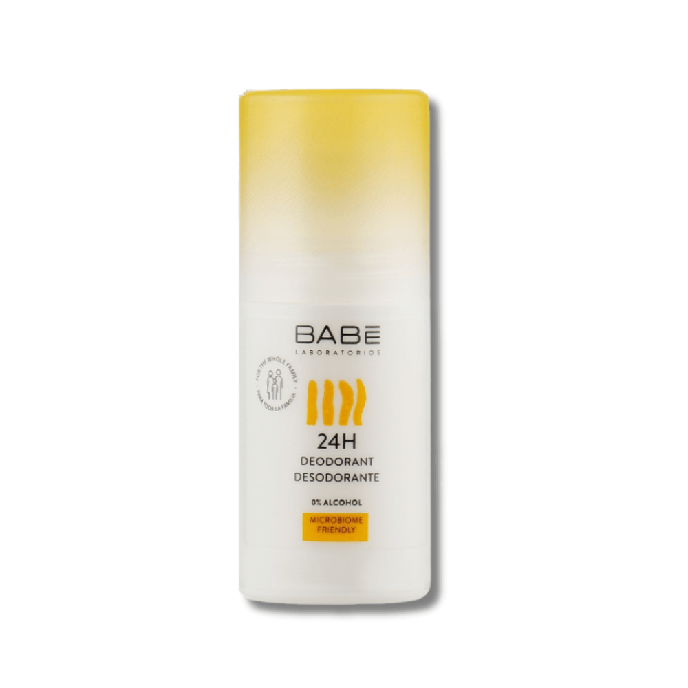 Дезодорант для всієї родини "24 години захисту" з пребіотиком - Babe Laboratorios Deodorant 24H Roll On