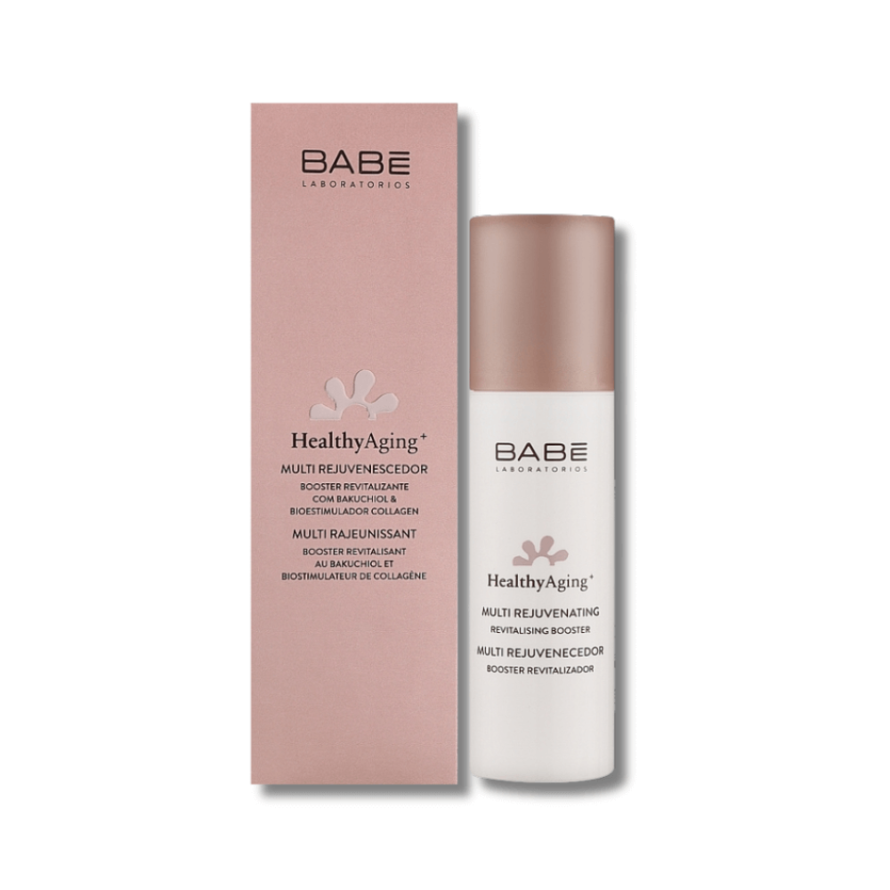 Мультиомолоджуюча сироватка - Babe Laboratorios Healthy Aging Multi Rejuvenating Revitalising Booster Serum