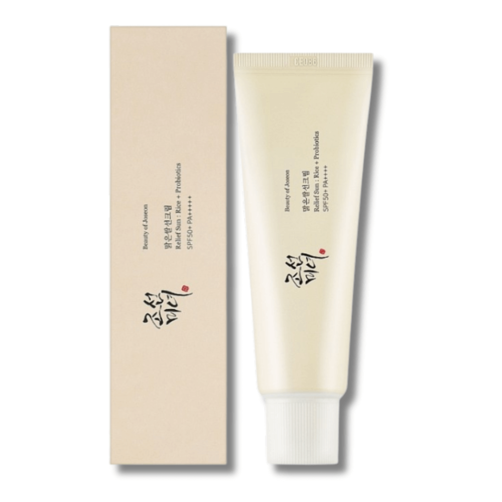 Сонцезахисний крем із пробіотиками - Beauty Of Joseon Relief Sun: Rice + Probiotic SPF50+ PA++++