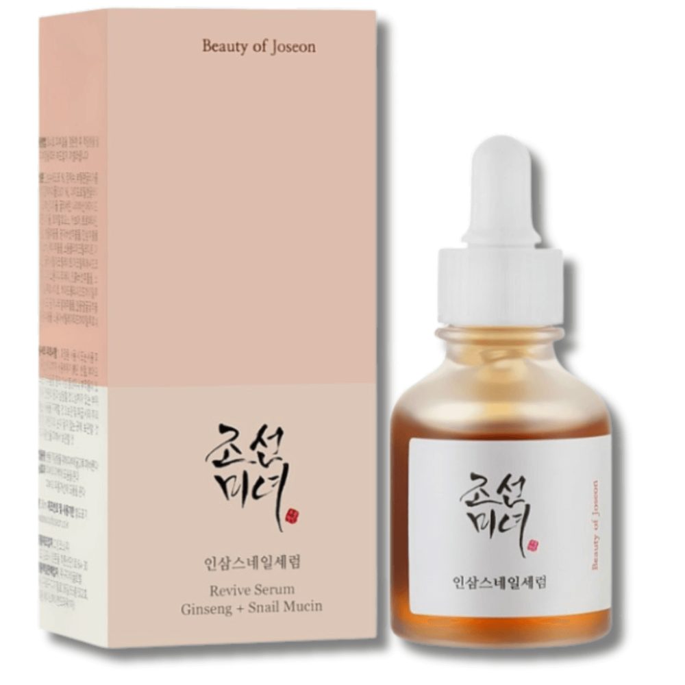 Ампула на основі гідролата женьшеню і муцину - Beauty Of Joseon Repair Serum: Ginseng + Snail Mucin