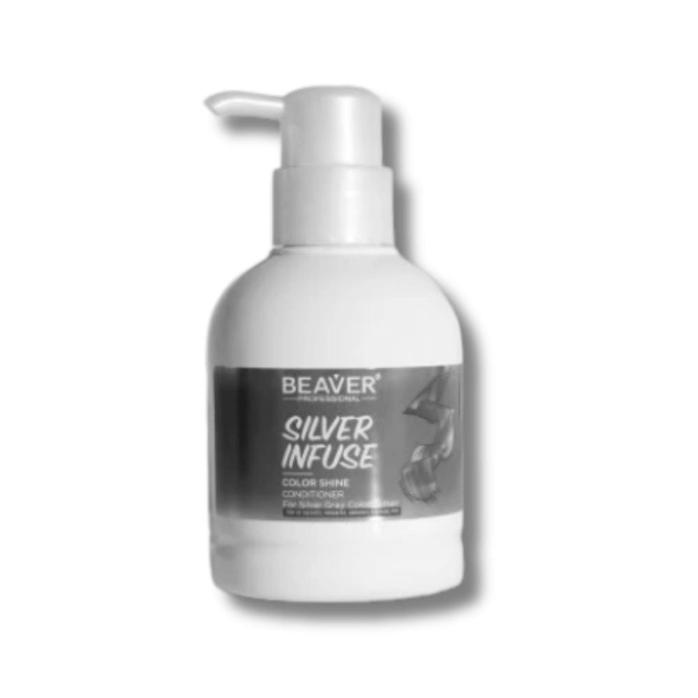 Кондиціонер для інтенсивного догляду волосся світло-попелястий - Beaver Professional Infuse Color Shine Conditioner Silver