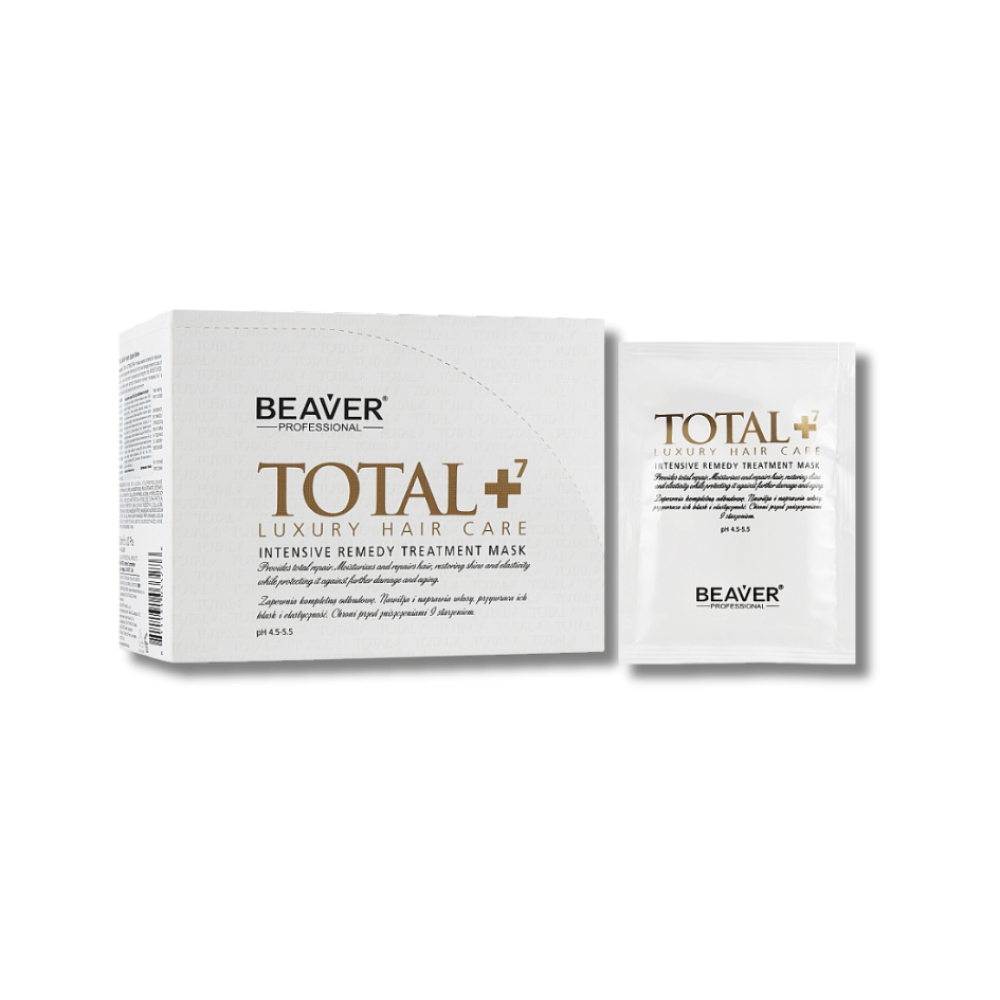 Омолаживающая маска для проблемных волос - Beaver Professional Total7 Luxury Hair Care 30ml*20pcs