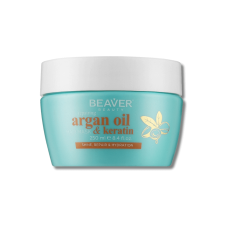 Восстанавливающая маска для волос с аргановым маслом и кератином - Beaver Professional Repairing Argan Oil Hair Mask & Keratin