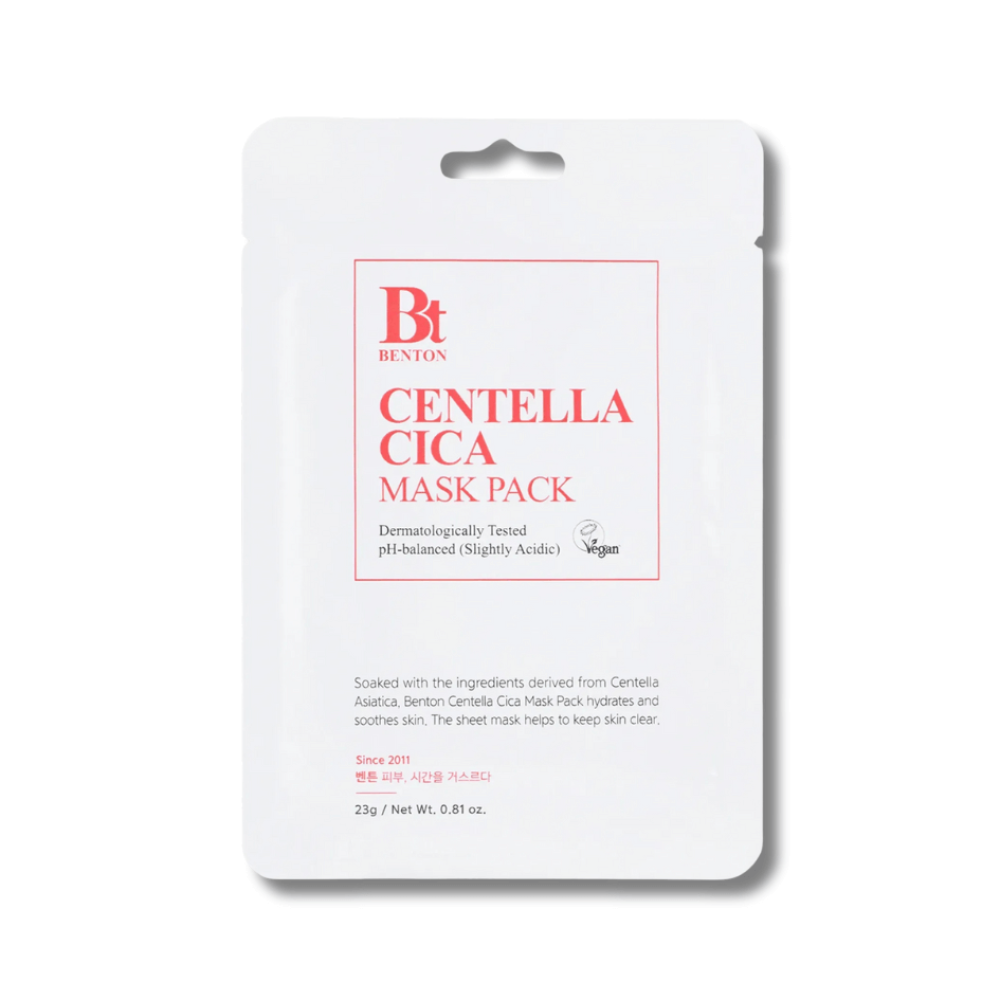 Маска з азіатською центелою - Benton Goodbye Redness Centella Mask Pack
