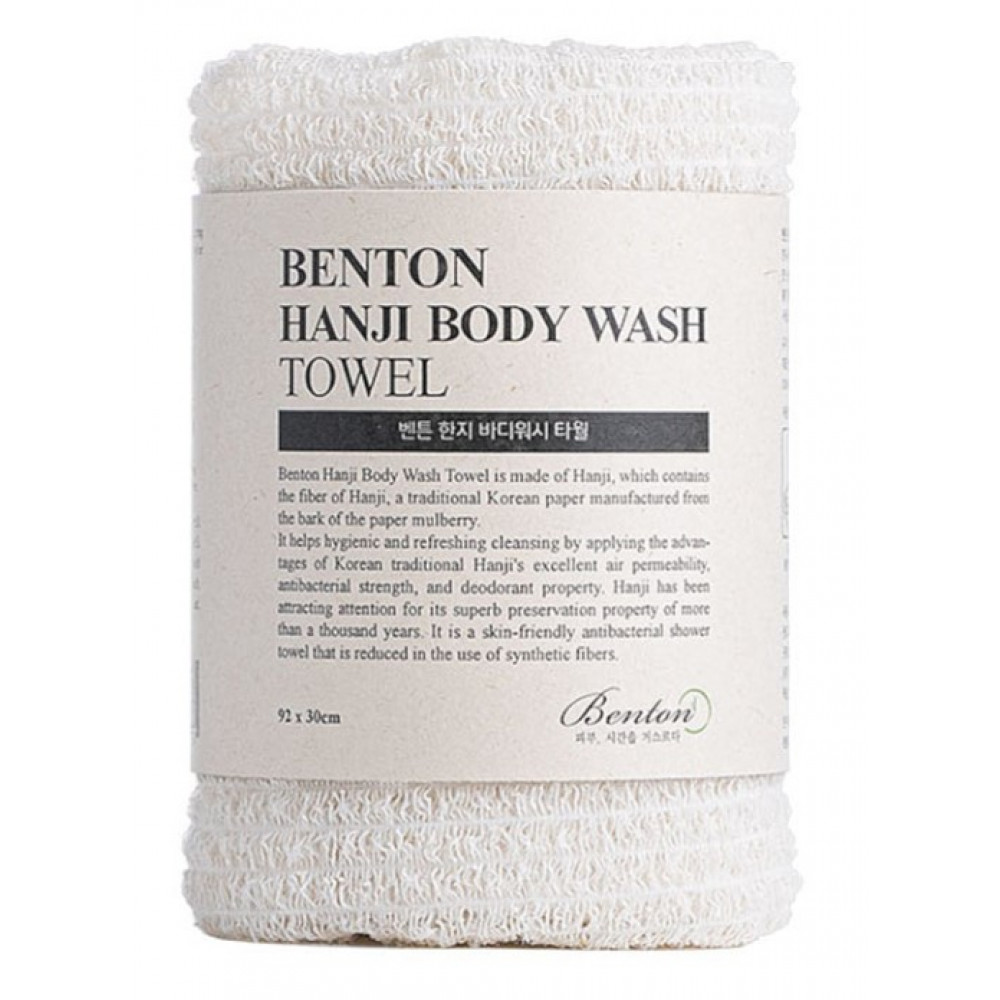 Мочалка-рушник для тіла - Benton Hanji Body Wash Towel