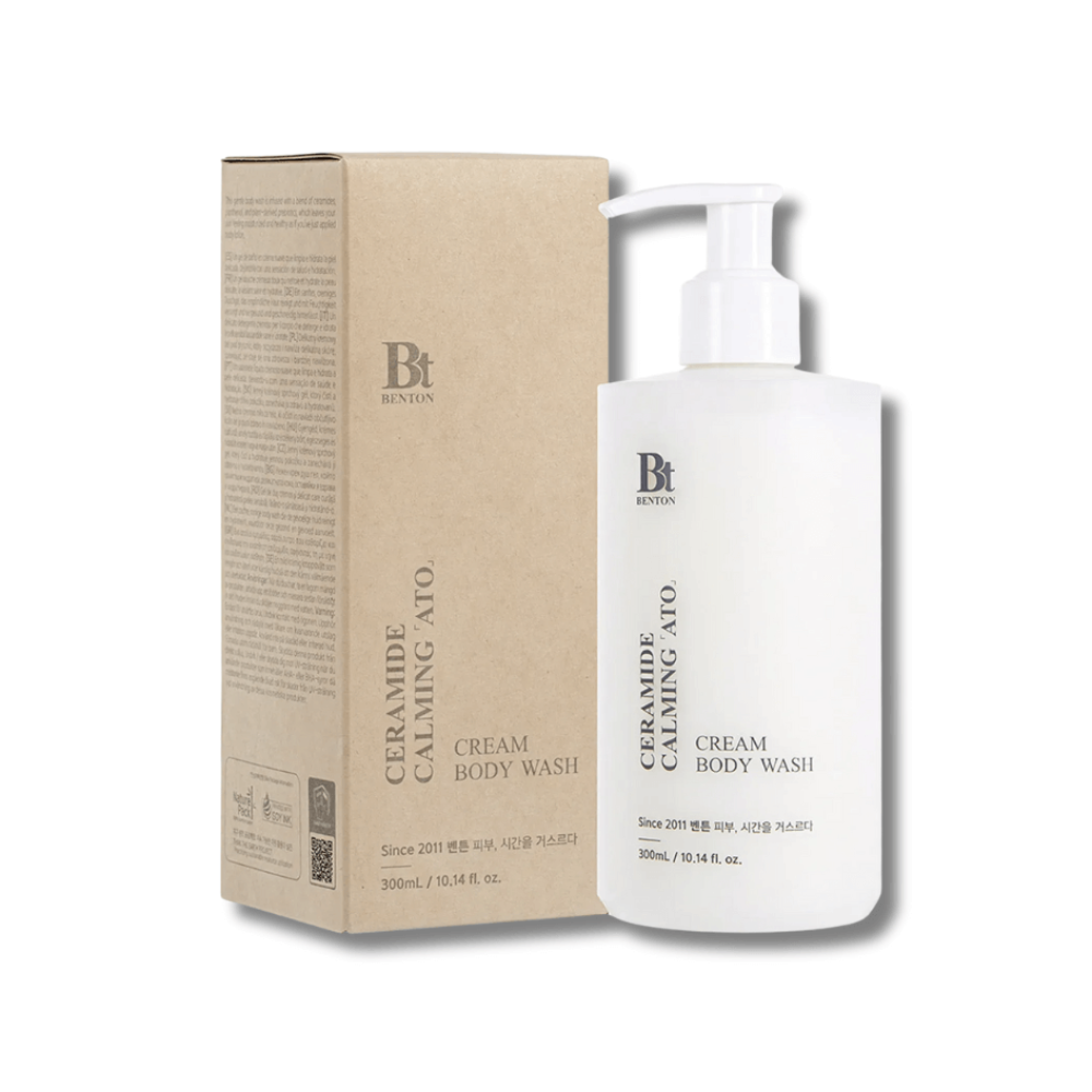 Очищающий кремовый гель для душа с керамидами - Benton Ceramide Calming Ato Cream Body Wash