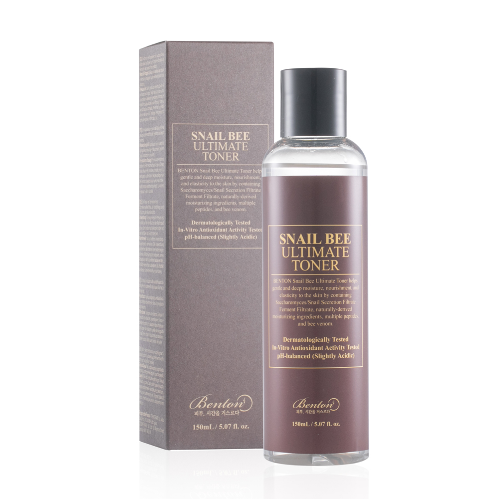 Тонер з ферментованим муцином равлика та бджолиною отрутою - Benton Snail Bee Ultimate Toner