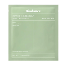 Гідрогелева маска з морською ламінарією - Biodance Real Deep Mask Refreshing Sea Kelp