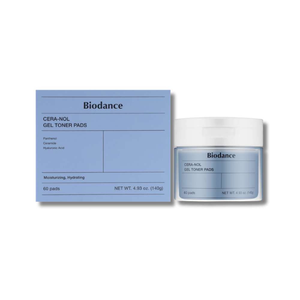 Увлажняющие успокаивающие гелевые педы для лица - Biodance Cera-nol Gel Toner Pads