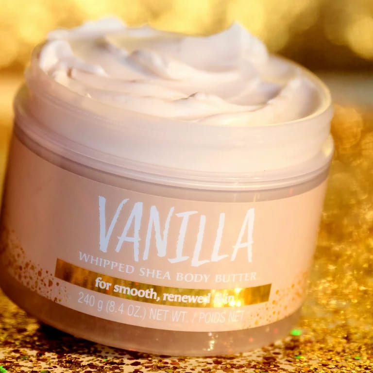 Найпопулярніші засоби для тіла у нашому просторі Tree Hut Vanilla Whipped Body Butter`