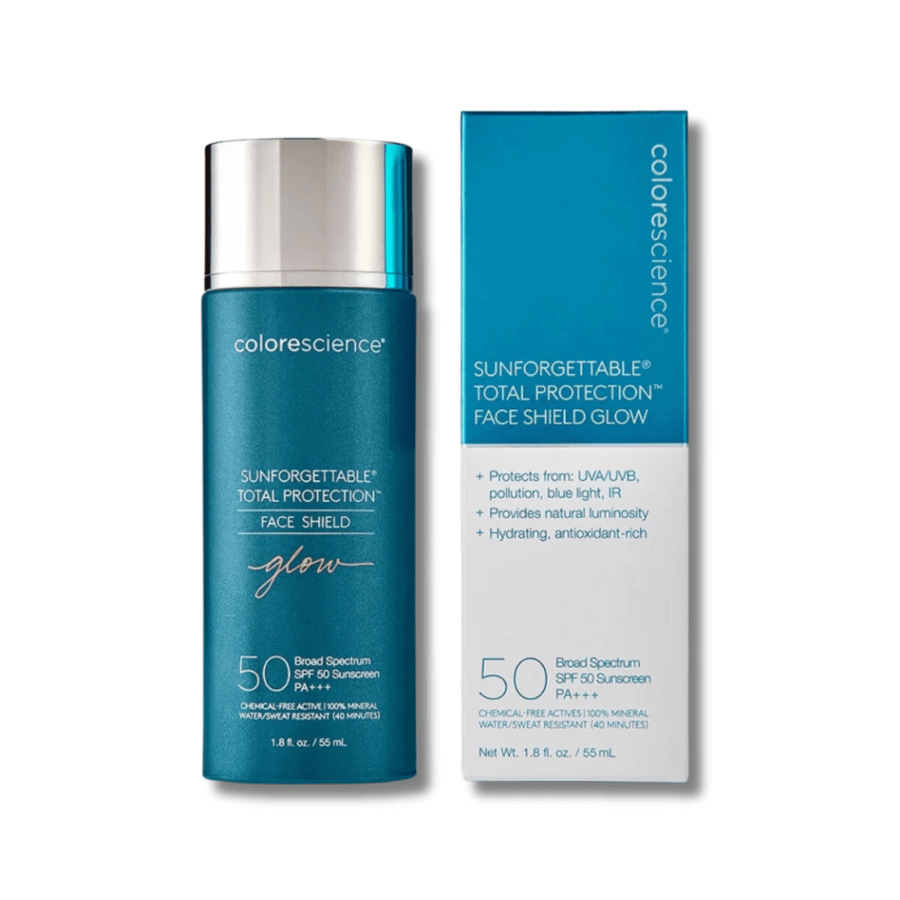 Как выбрать лучший солнцезащитный крем для лица? Colorescience Sunforgettable® Face Shield Glow