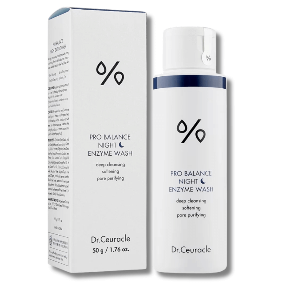 Чому важлива регулярна ексфоліація і як вибрати скраби та пілінги Dr.Ceuracle Pro Balance Night Enzyme Wash