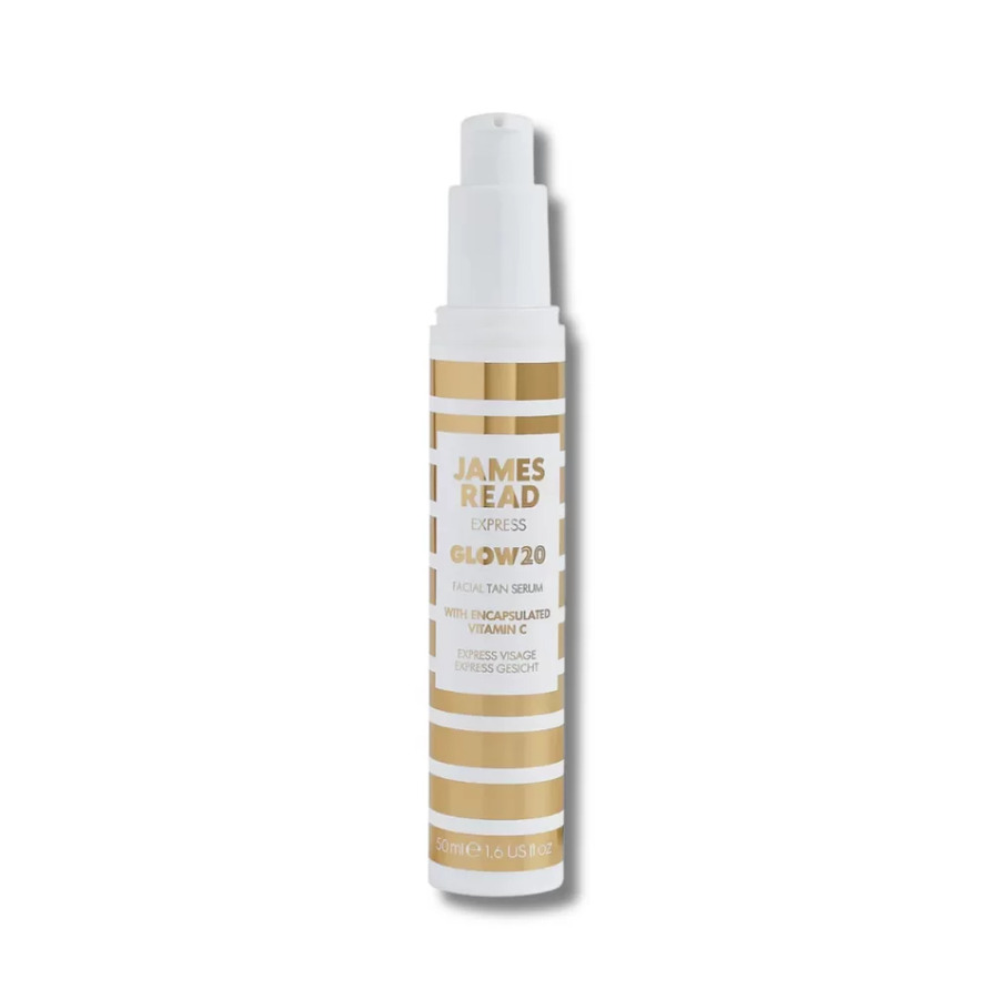 Як правильно підібрати автозагар? James Read Glow 20 Facial Tan Serum