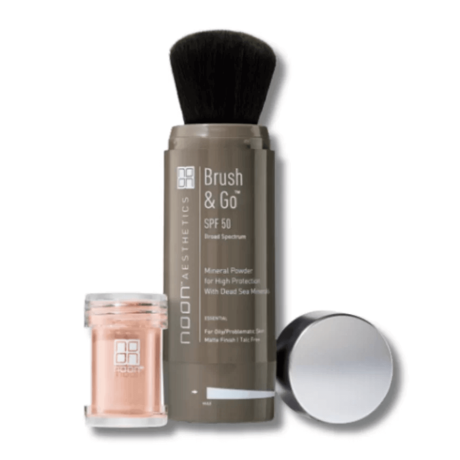 Як підібрати пудру та правильно її використовувати? NOON Aesthetics «Brush & Go»