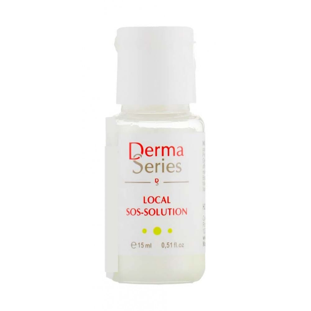 Підбірка точкових засобів від запалень на шкірі обличчя Derma Series Local Sos Solution