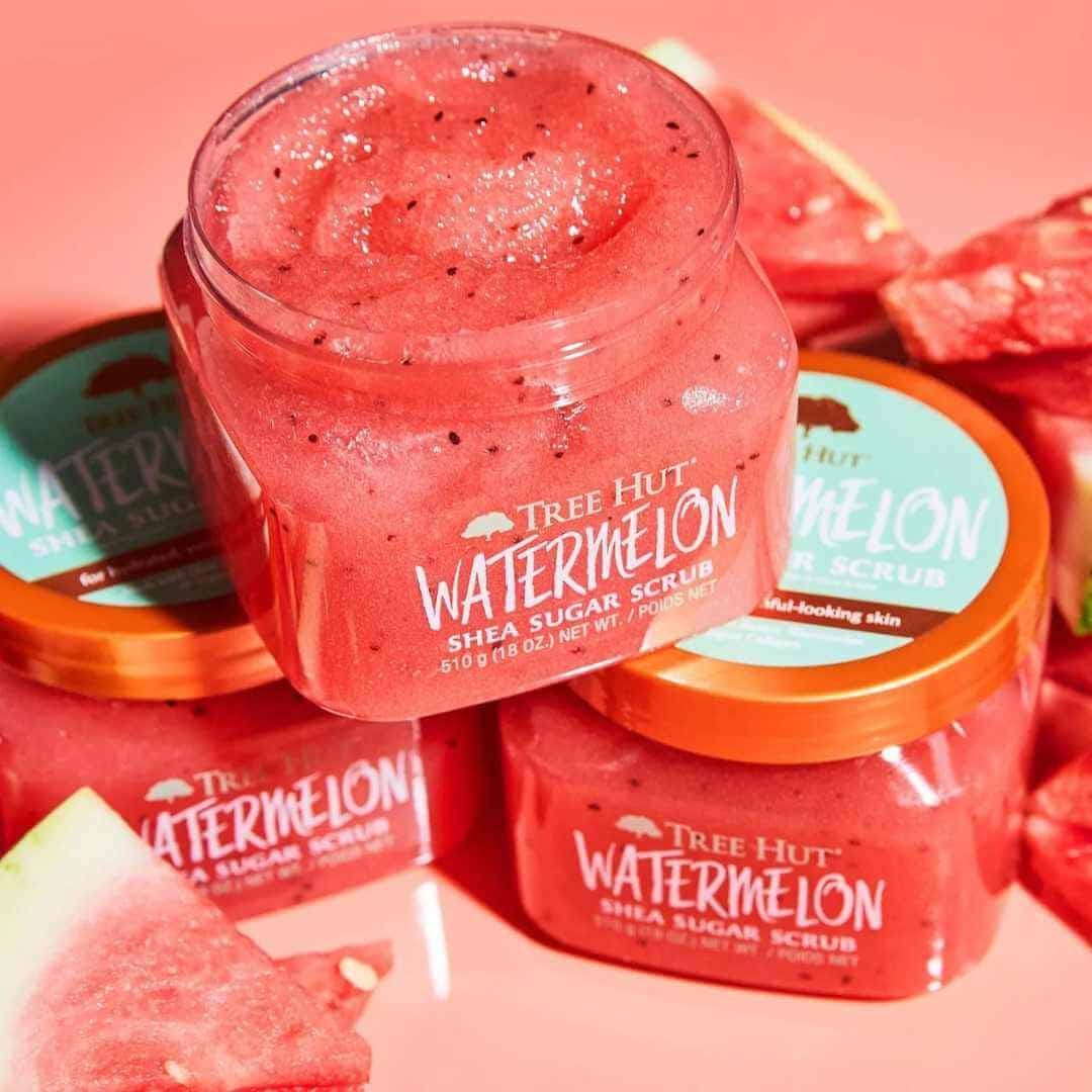 Найпопулярніші засоби для тіла у нашому просторі Tree Hut Watermelon Sugar Scrub