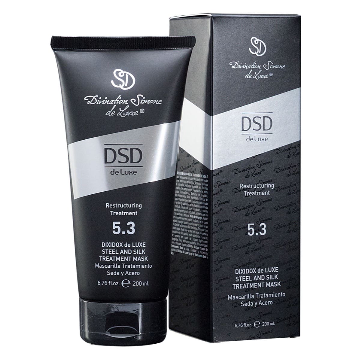 Топ 3 маски для швидкої реанімації волосся DSD de Luxe Restructuring 5.3 Steel and Silk Treatment Mask