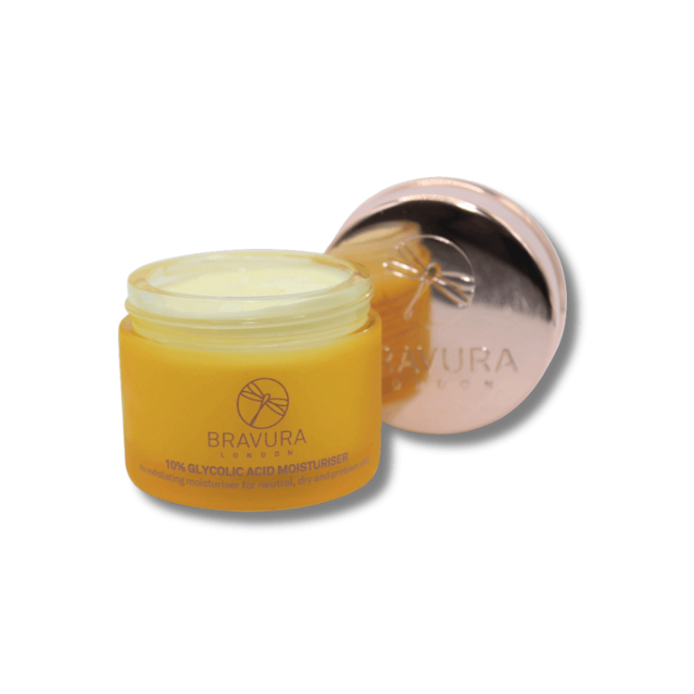 Нічний крем із гліколевою кислотою 10% - Bravura London Glycolic Acid 10% Moisturiser