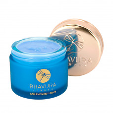 Зволожуючий та заспокійливий крем з азуленом - Bravura London Azulene Moisturiser