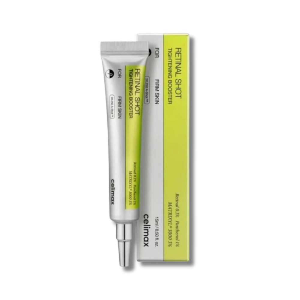 Підтягуючий крем-бустер для обличчя з ретинолом та спікулами - Celimax The Vita-A Retinal Shot Tightening Booster