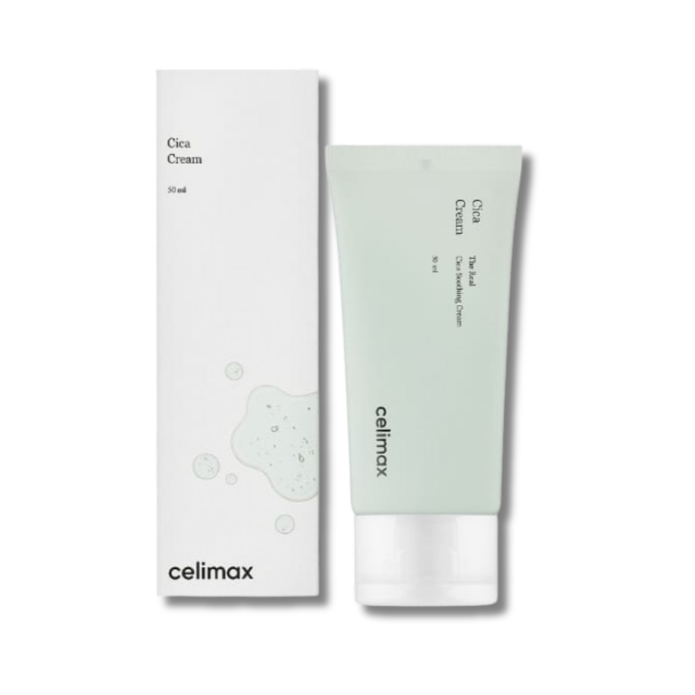 Успокаивающий крем для лица с центеллой азиатской - Celimax The Real Cica Soothing Cream