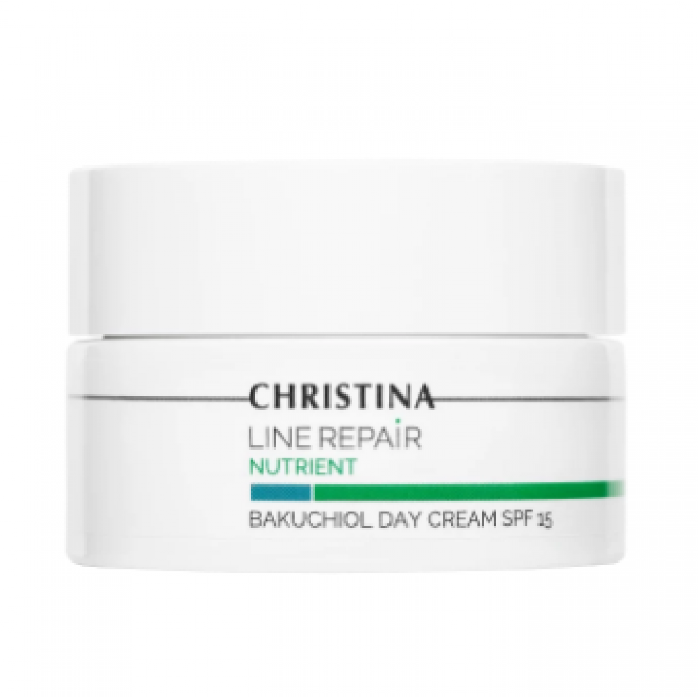 Дневной крем для лица - Christina Line Repair Nutrient Bakuchiol Day Cream SPF 15