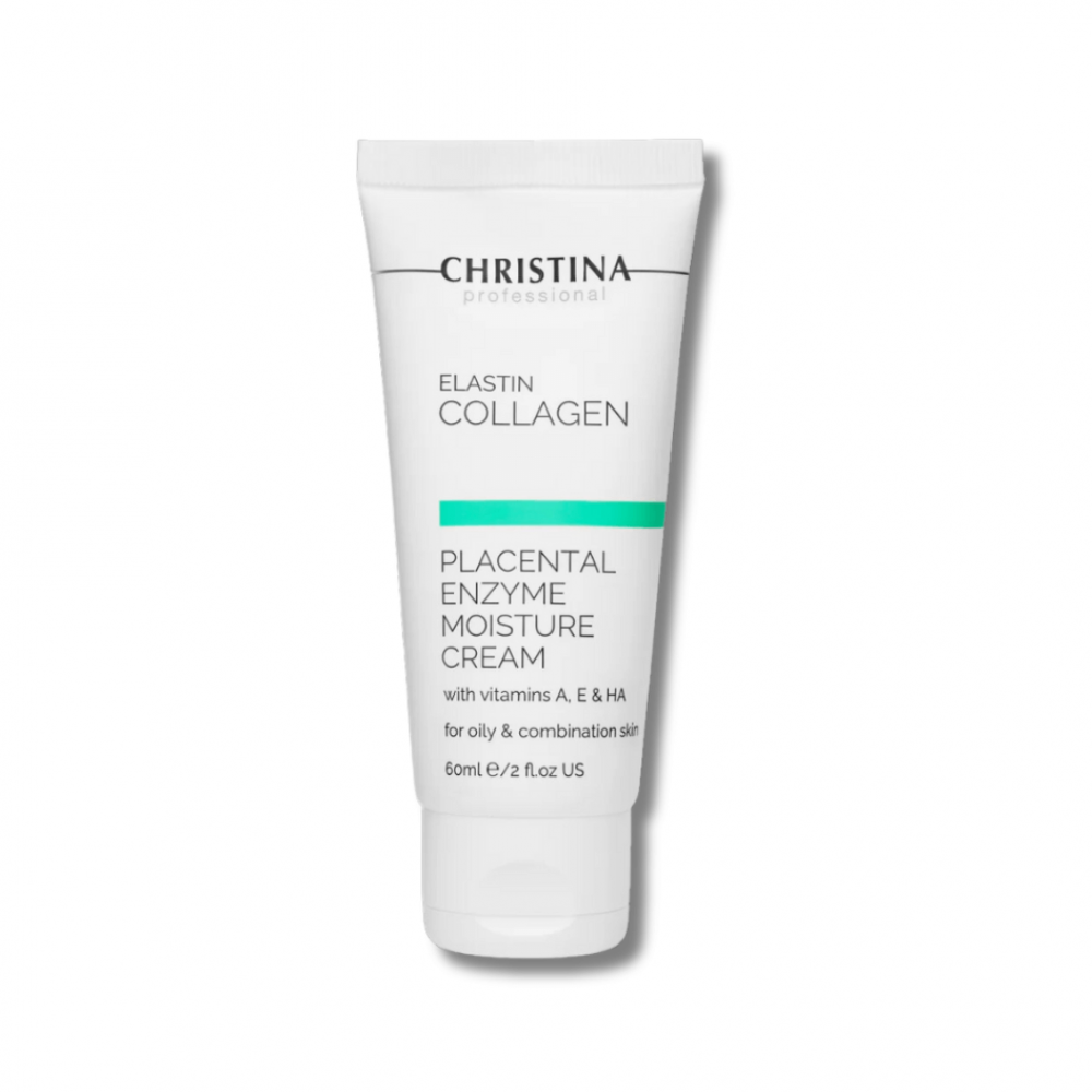 Увлажняющий крем с плацентой и энзимами - Christina Elastin Collagen  Placental Enzyme Moisture Cream