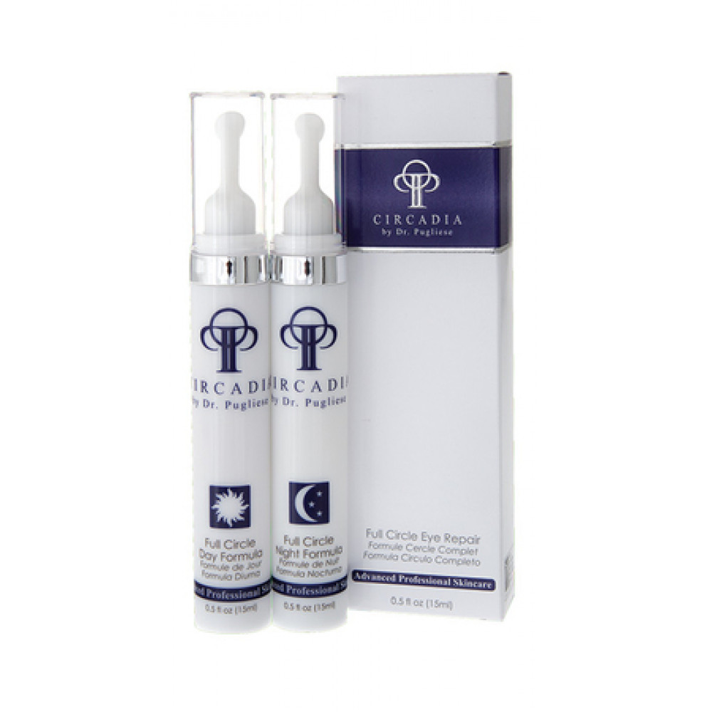 Набір кремів для догляду за шкірою навколо очей (день/ніч) - Circadia Full Circle Eye Repair Day Cream & Full Circle Eye Repair Night Cream