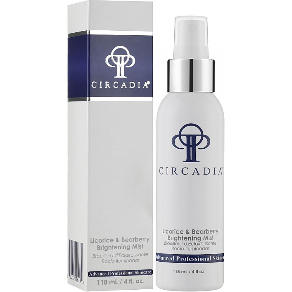 Спрей для лица на основе экстрактов солодки и толокнянки - Circadia Licorice & Bearberry Brightening Mist