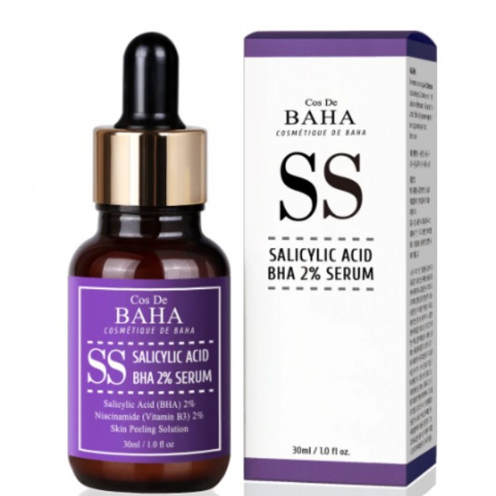 Сыворотка для лица - Cos De Baha Salicylic Acid BHA 2% Serum SS 