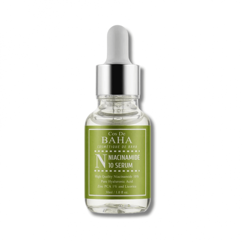 Сиворотка з ніацинамідом і цинком - Cos de Baha 10% Niacinamide Serum With Zinc 1% 