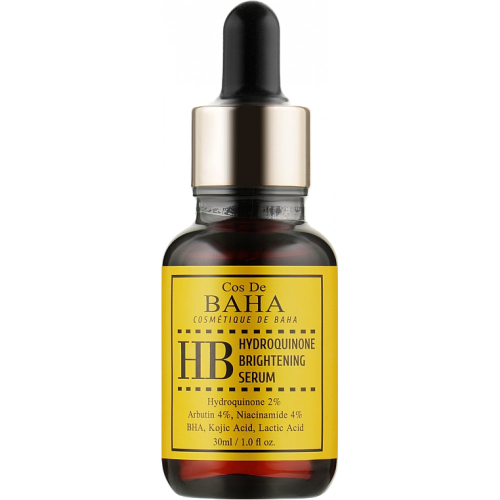 Освітлююча сироватка з гідрохіноном  - Cos De Baha HB Hydroquinone Brightening Serum