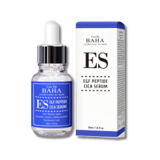 Заспокійлива та відновлююча сироватка з центелою та гіалуроновою кислотою - Cos De Baha EGF ES Peptide Cica Facial Serum