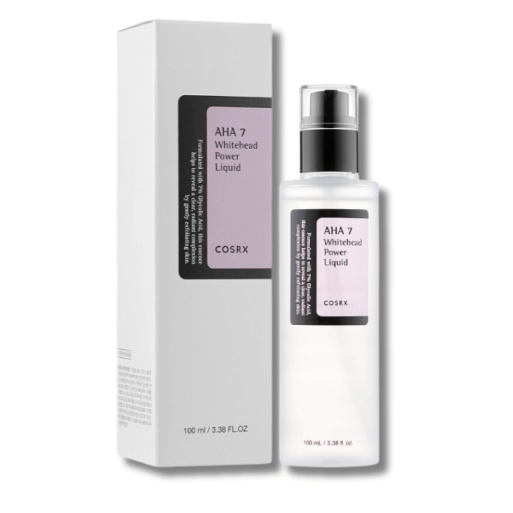 Освітлююча есенція для обличчя, що регулює роботу сальних залоз і сприяє звуженню пор - Cosrx AHA 7 Whitehead Power Liquid