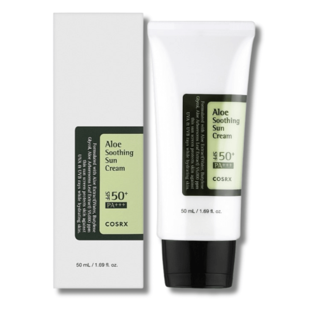 Сонцезахисний крем з алое - Cosrx Aloe Soothing Sun Cream SPF50+ PA+++