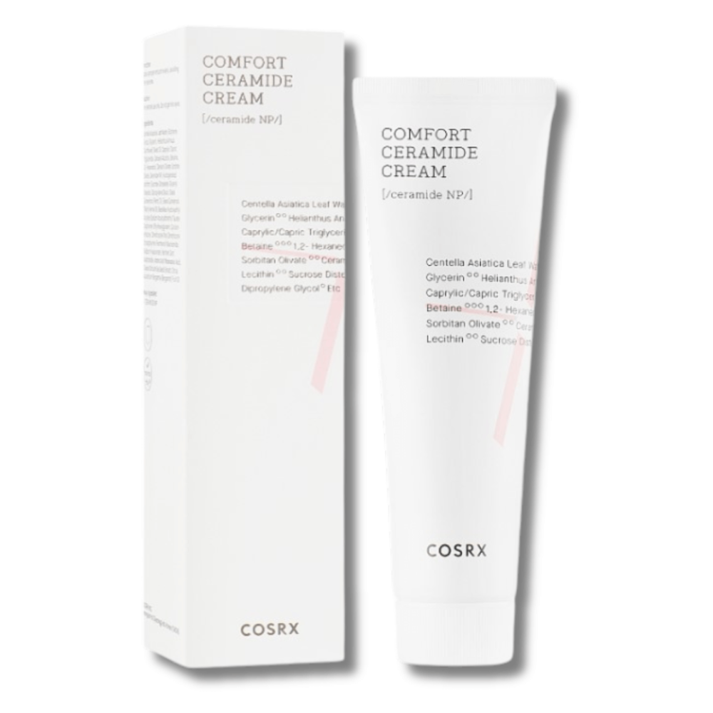 Восстанавливающий крем с керамидами устраняет сухость и шелушения - Cosrx Balancium Comfort Ceramide Cream