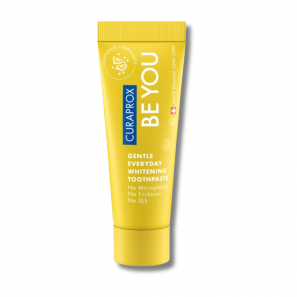 Зубна паста зі смаком грейпфрута та бергамота - Curaprox Be You Yellow