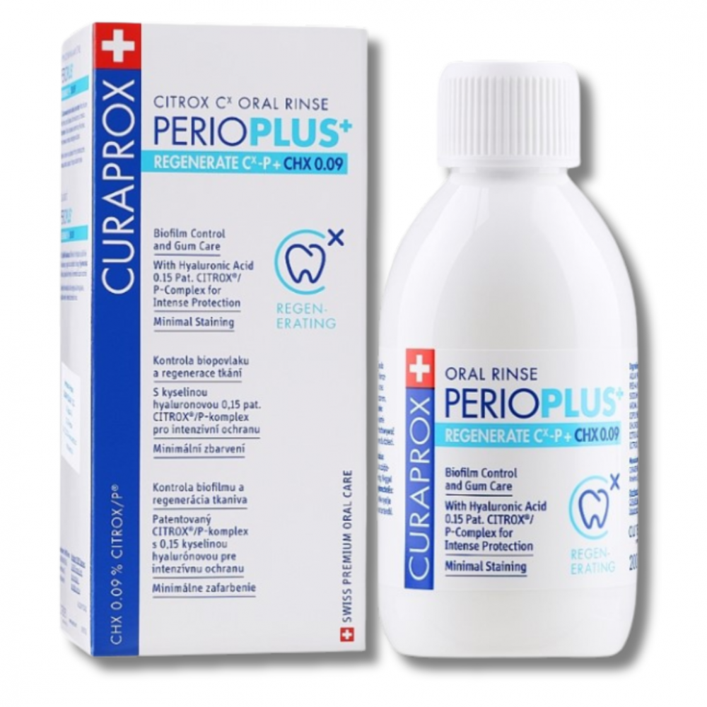 Ополіскувач для ротової порожнини - Curaprox CHX 209 Regerate Perio Plus+	