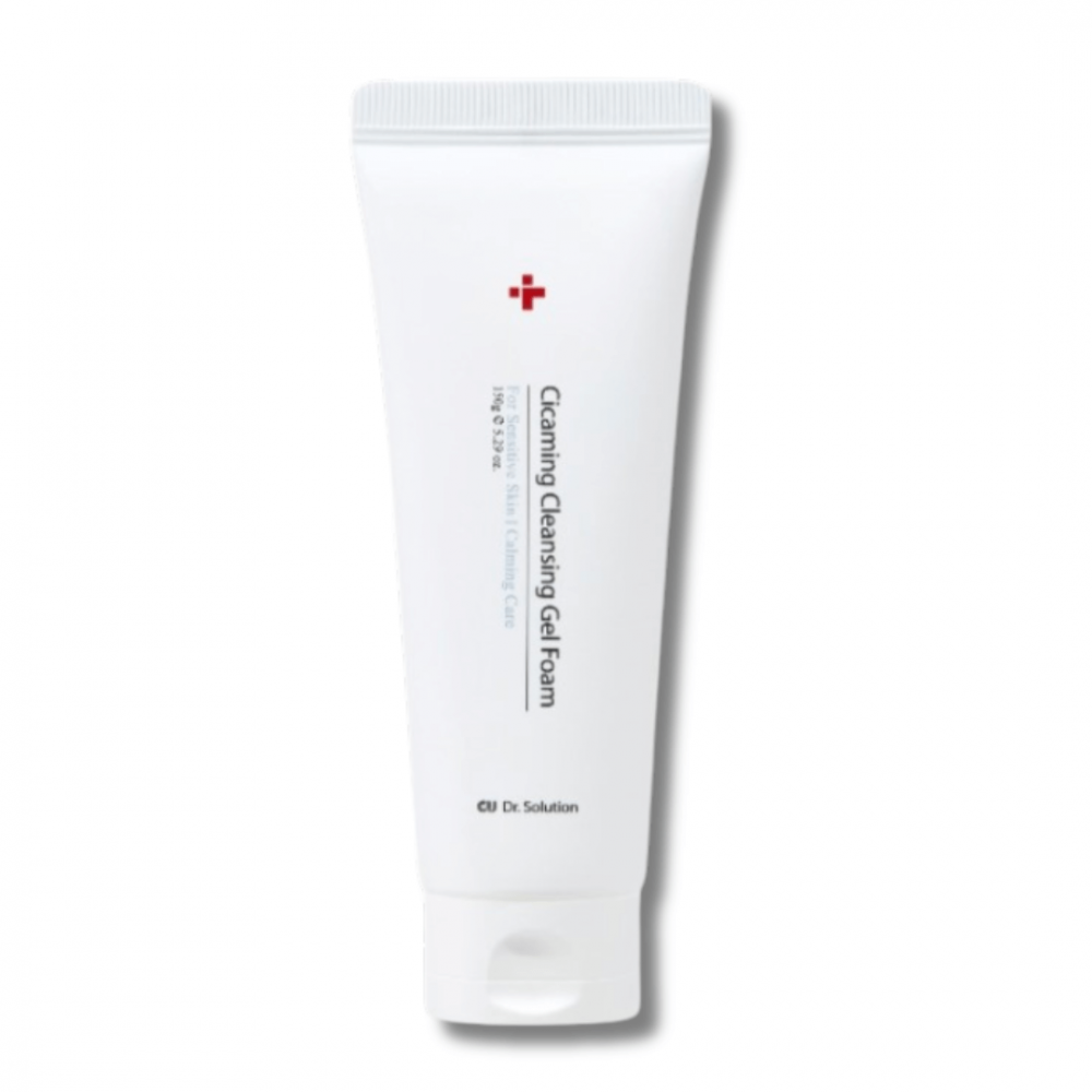 Очищающая гель-пенка с центеллой - Cuskin Cicaming Cleansing Gel Foam