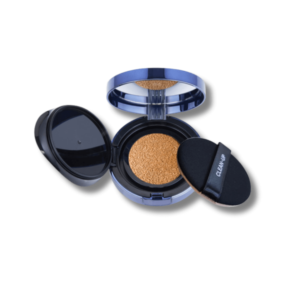 Інноваційний кушон зі змінним блоком (23 тон) - Cuskin Clean-Up Skinfit Cushionpact No.23 SPF 50+ PA+++